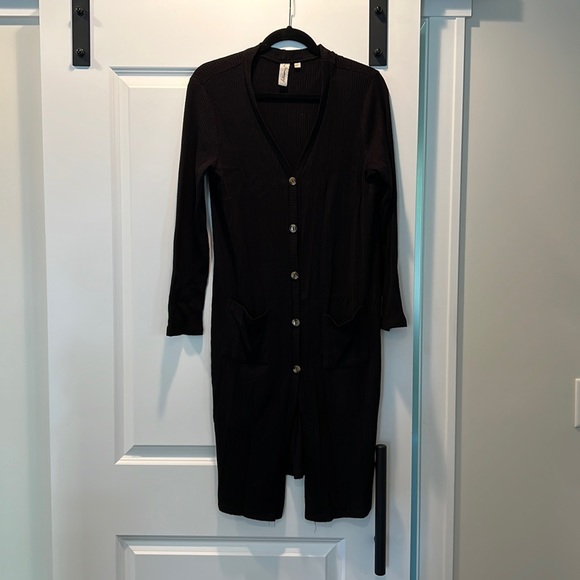 Evereve Tops Allison Joy Evereve Long Duster Cardigan Size L Poshmark
